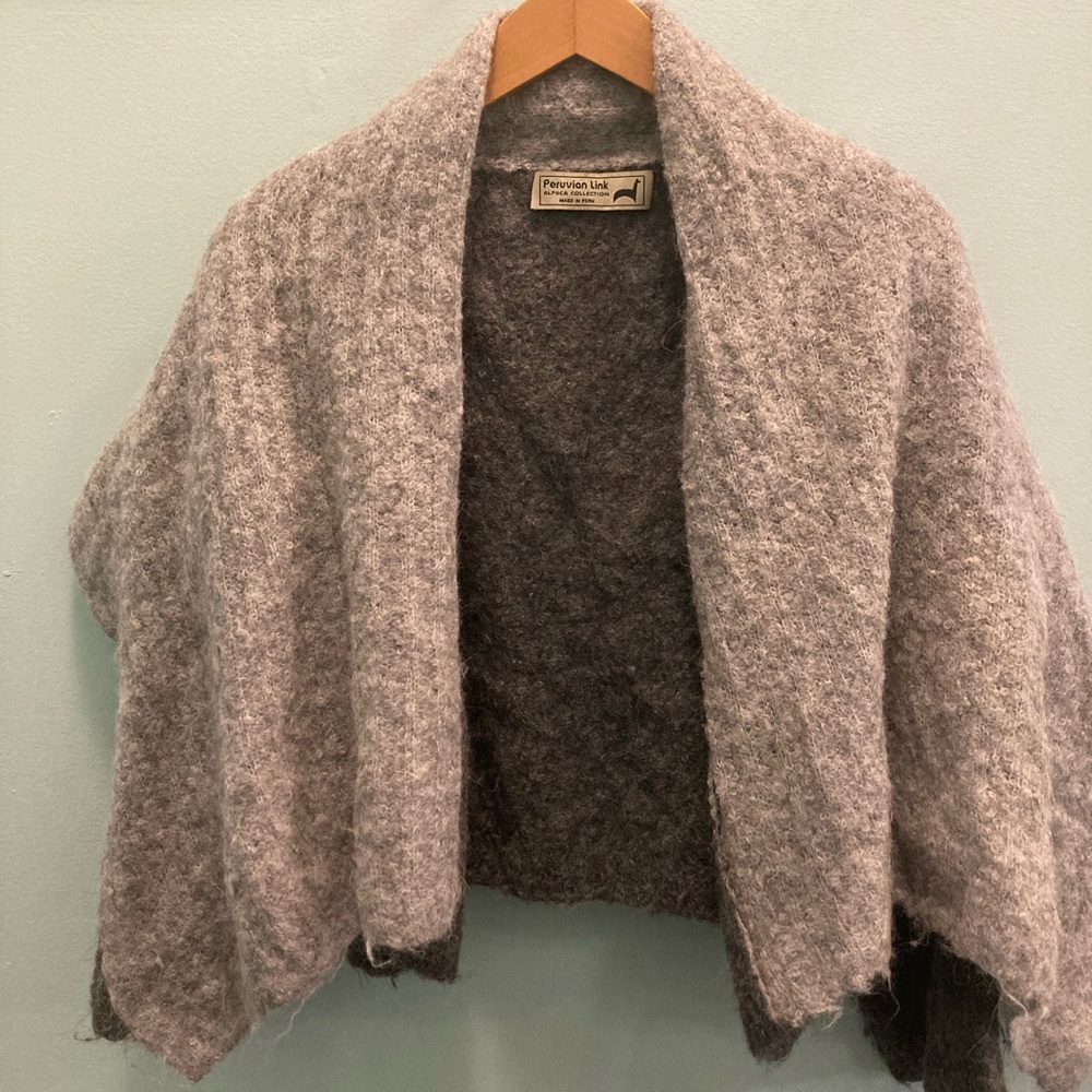 100% Alpaca Convertible Sweater